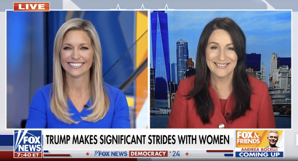 Image for Miranda Devine Discusses Overwhelming Women Support For Trump